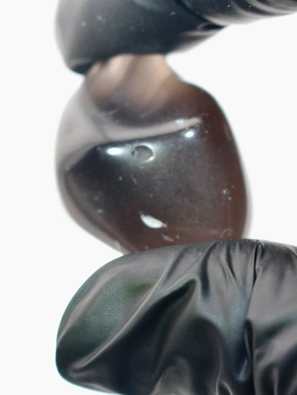 13.9g Old Stock Rainbow Obsidian Polished Davis Creek California Rare Stone Rock